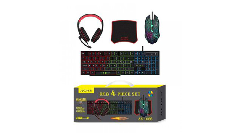 Combo AOAS 4 en 1 AS-1088